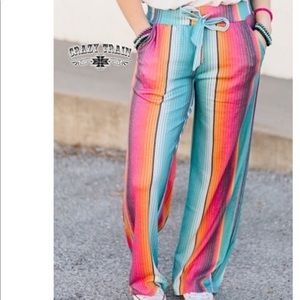 Crazy Train Serape Comfort inn Pants